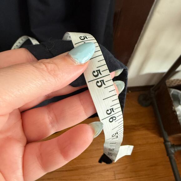 Natural Life | Drew 100% Cotton Button Down Duster Maxi Shirt Dress Black Medium - Picture 10 of 10